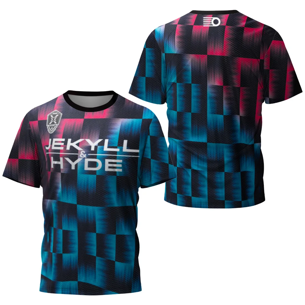 Badminton Vector - Modny męski t-shirt do tenisa stołowego,