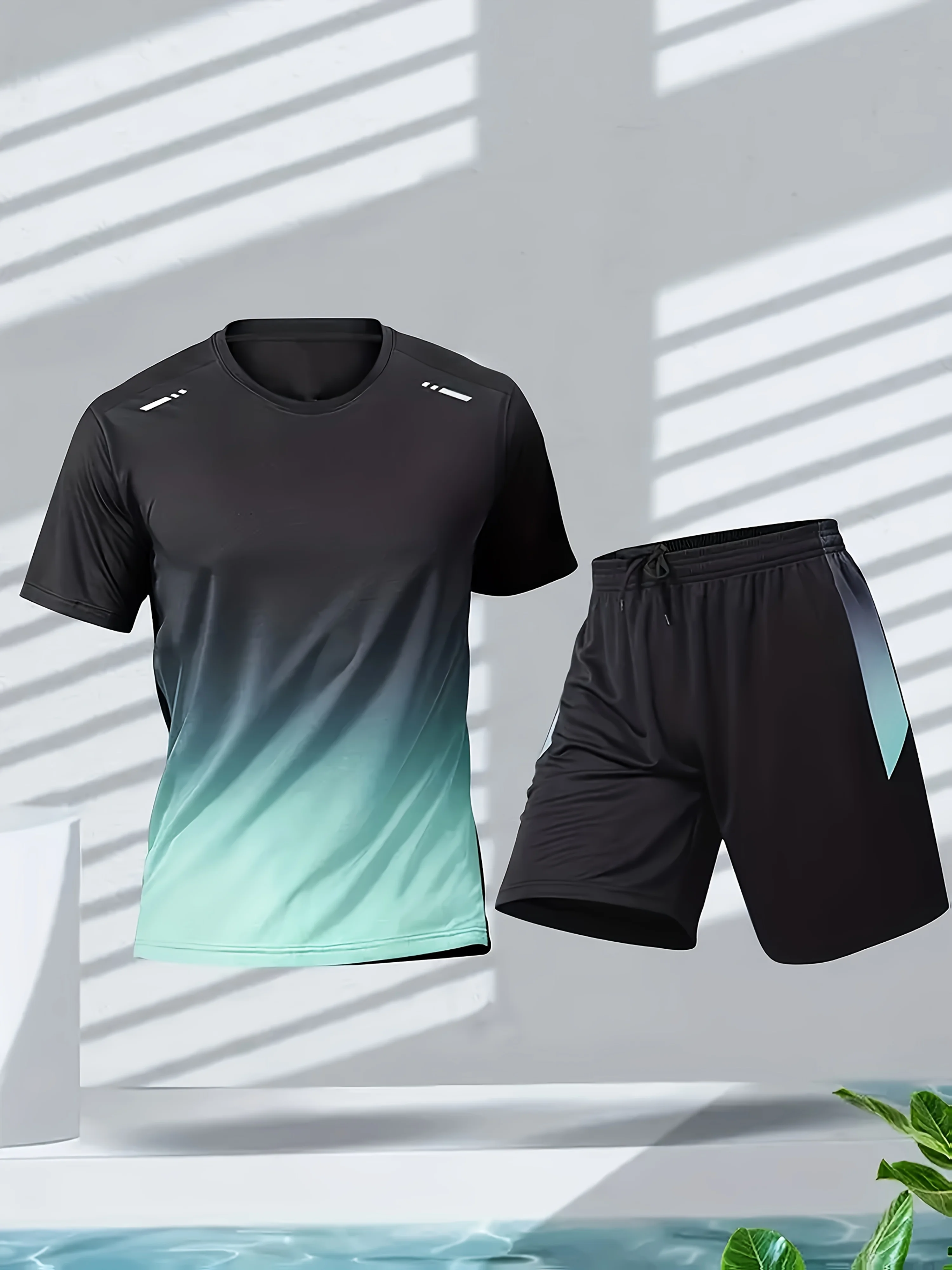 Badminton Vector - Odzież sportowa męska, koszulki i spodenki