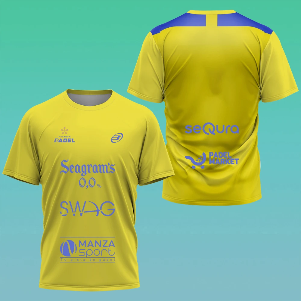 Badminton Asia - Nowa męska koszulka T-shirt letnia moda
