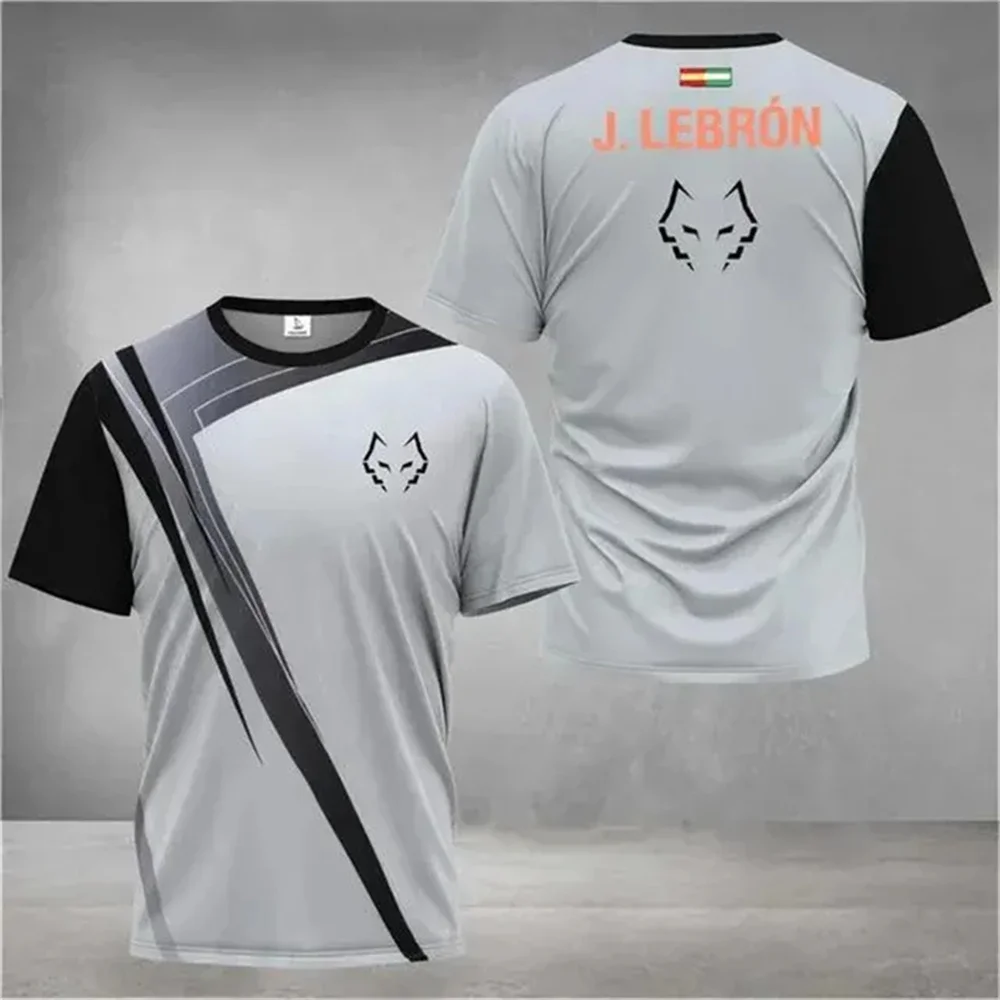 Letnia nowa męska koszulka do  – Badminton Vector recenzja i cena