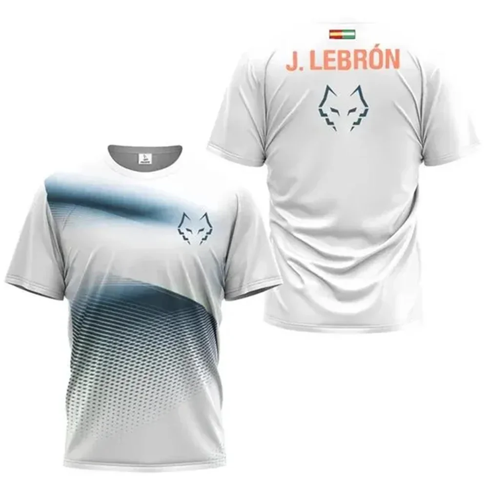 Letnia nowa męska koszulka do  – Badminton Vector recenzja i cena