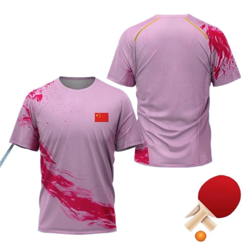 Męska koszulka graficzna z mot – Badminton Vector recenzja i cena